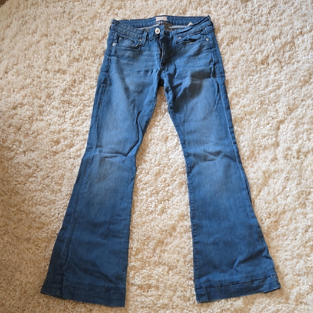 Hudson Bell Bottoms Women's Classic Blue Jeans size 27